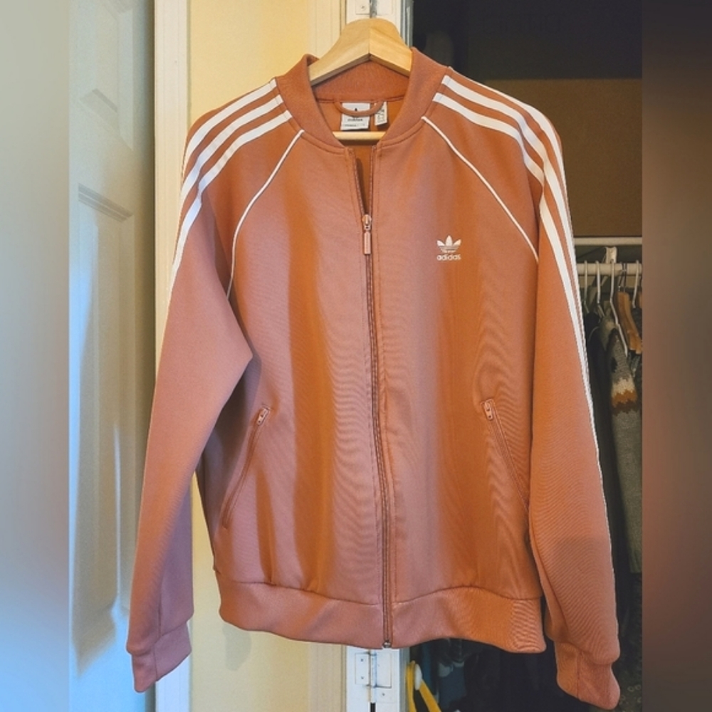 Adidas Originals Superstar Track Jacket L Coral